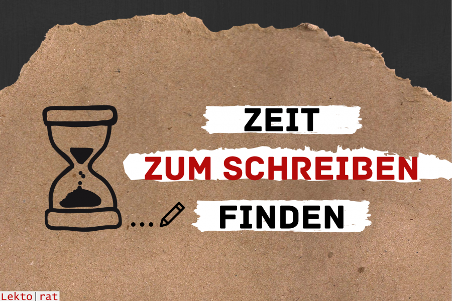 Zeit zum Schreiben finden
