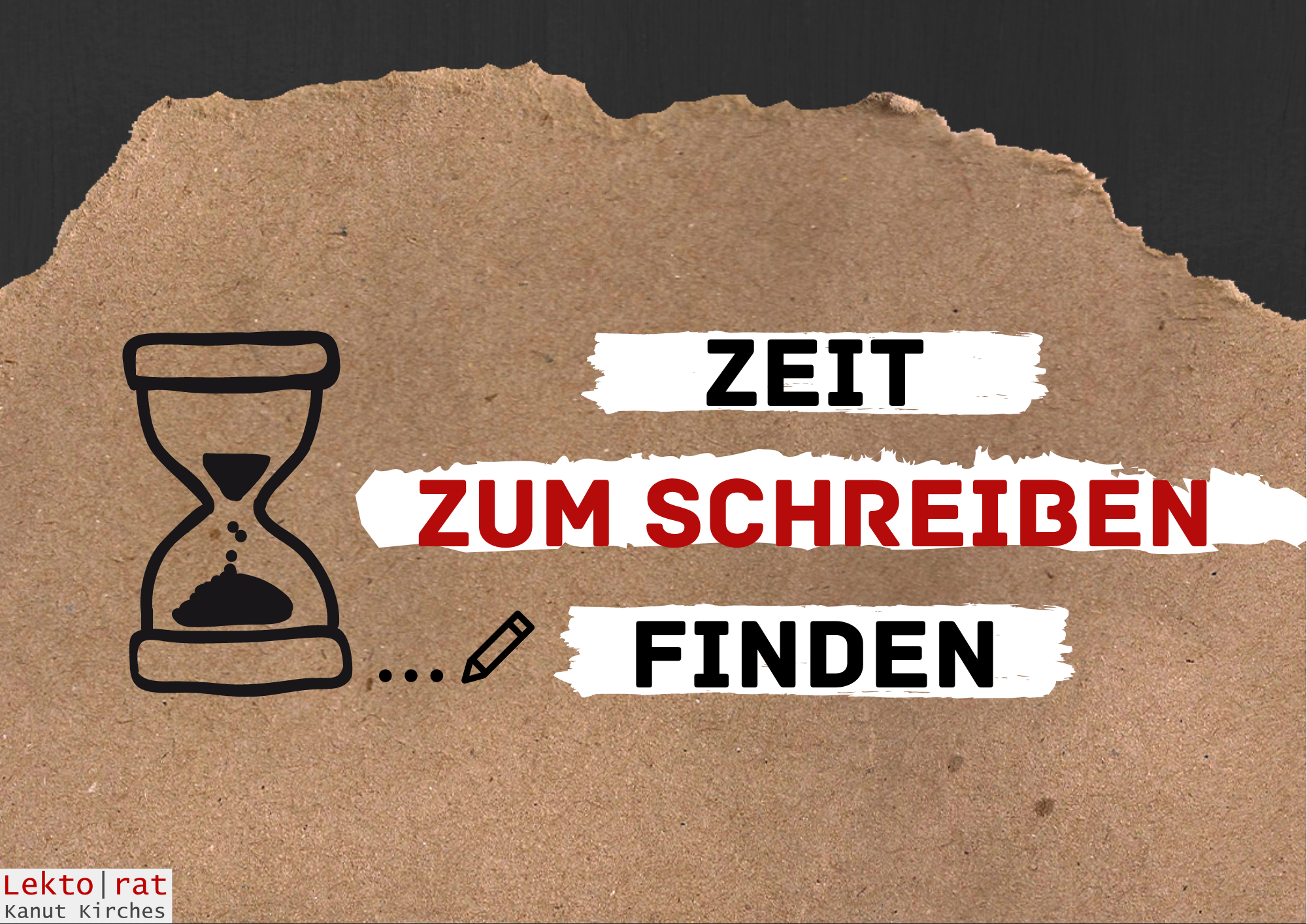 Zeit zum Schreiben finden