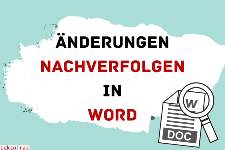 Änderungsnachverfolgung in Word