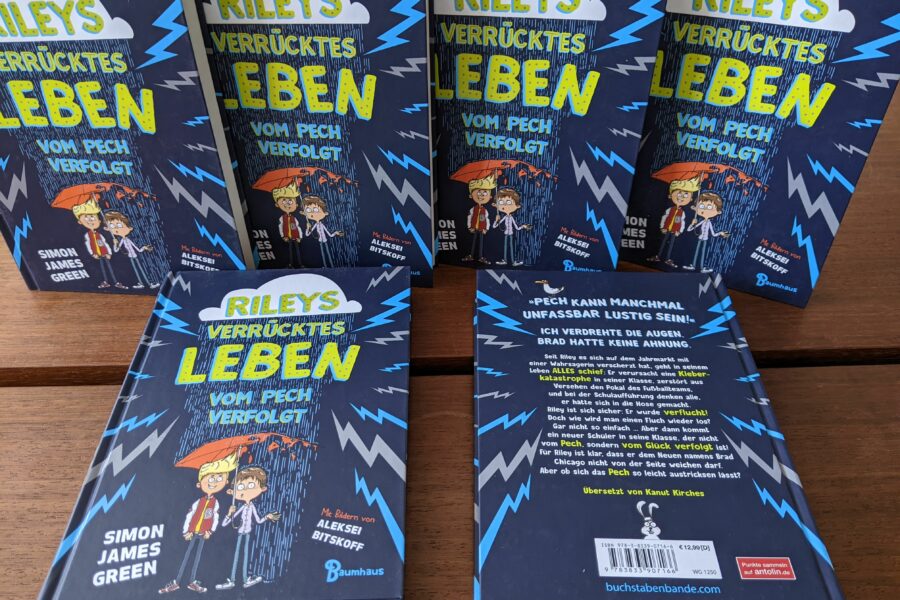 Kinderbuchübersetzung: Rileys verrücktes Leben – vom Pech verfolgt