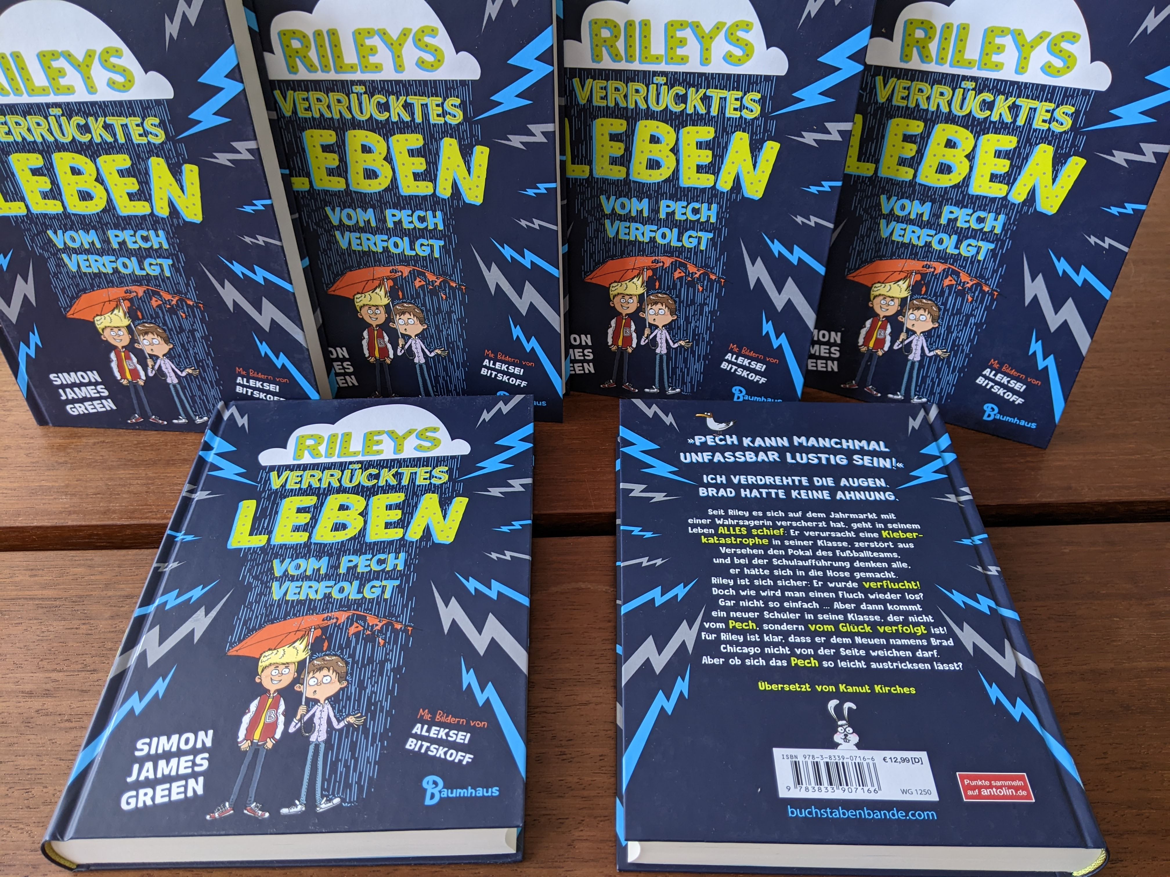 Kinderbuchübersetzung: Rileys verrücktes Leben – vom Pech verfolgt